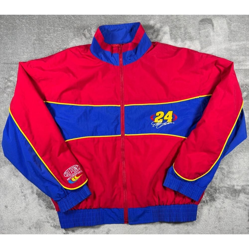 VTG Chase Authentic Men's Large Jacket Jeff Gordon 24 DuPont Racing NASCAR